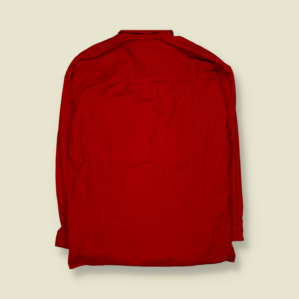 1990s | Marlboro Unlimited | Corduroy Shirt | Red - 4XL