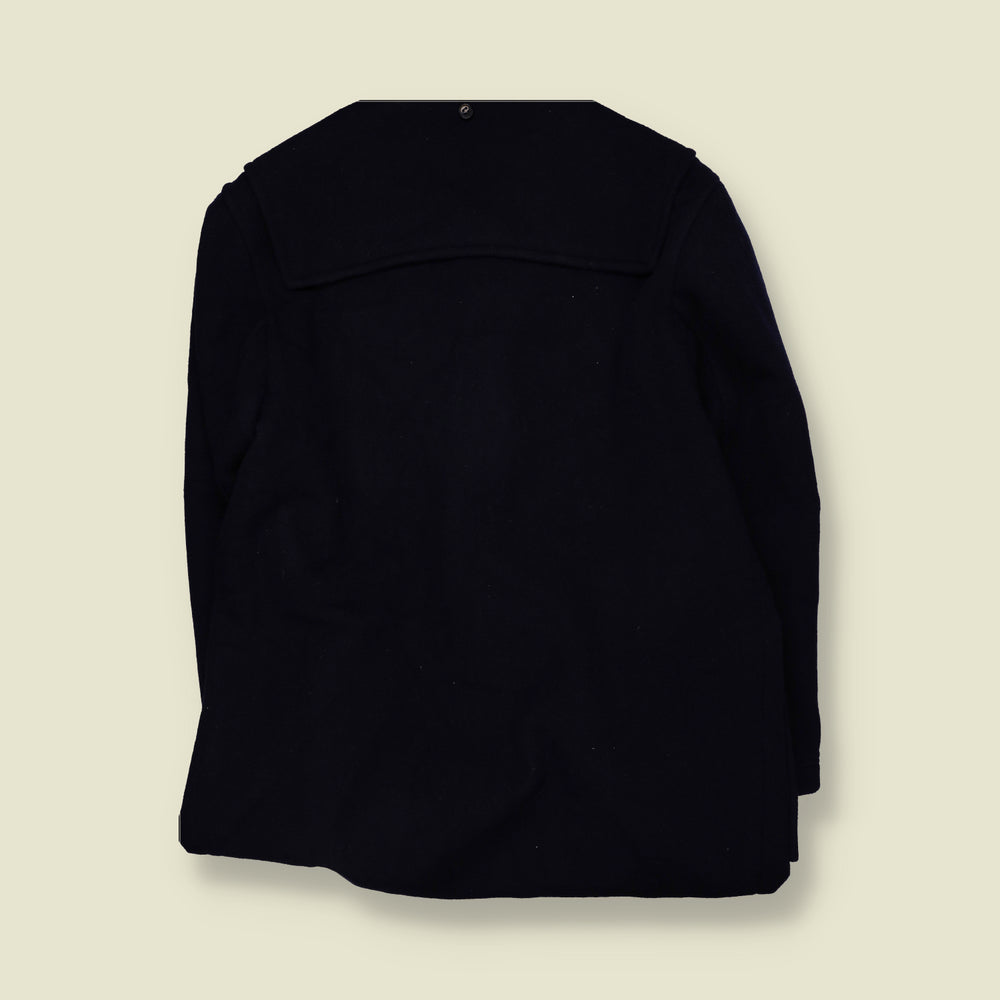 1990s | Paul & Shark | Wool Duffle Jacket | Navy - XL