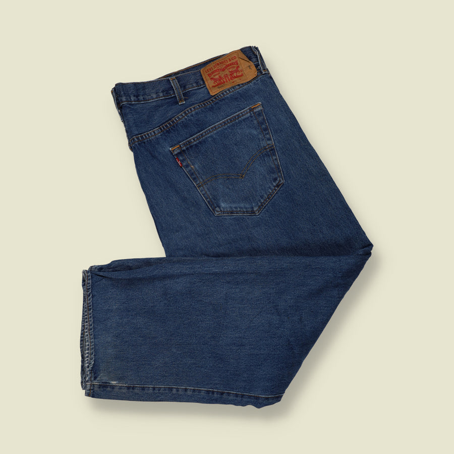 2000s | Levi's 501 Denim Jeans | Dark Blue - W50