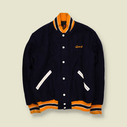 1990s | Game | Varsity Jacket | Navy - M