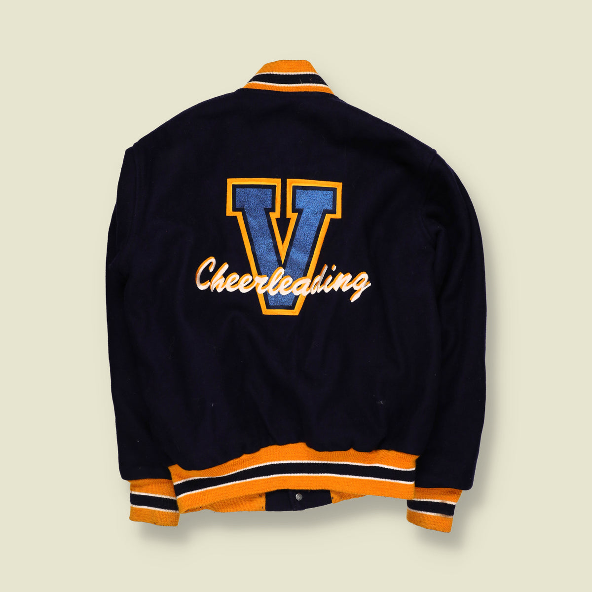 1990s | Game | Varsity Jacket | Navy - M