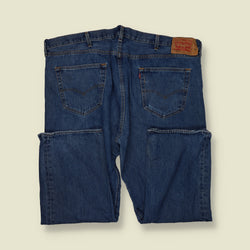 2000s | Levi's 501 Denim Jeans | Dark Blue - W50
