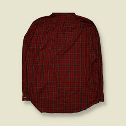 1990s | Ralph Lauren Tartan Check Shirt | Red & Navy - 3XL