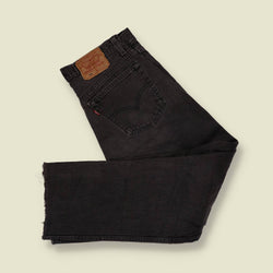 1980s-90s | Levi's | Black 501 Straight Leg Jeans - Made in USA - w32