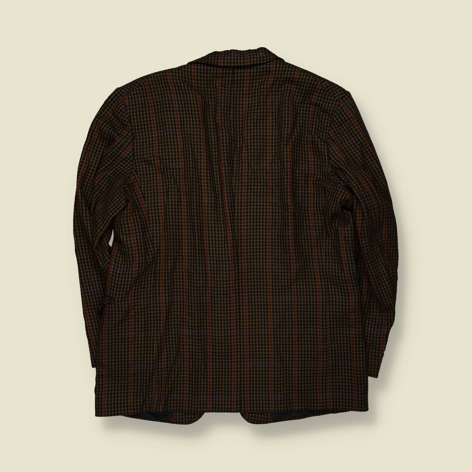 1990s | Burberry | Multi-Check Single Breasted Blazer - L
