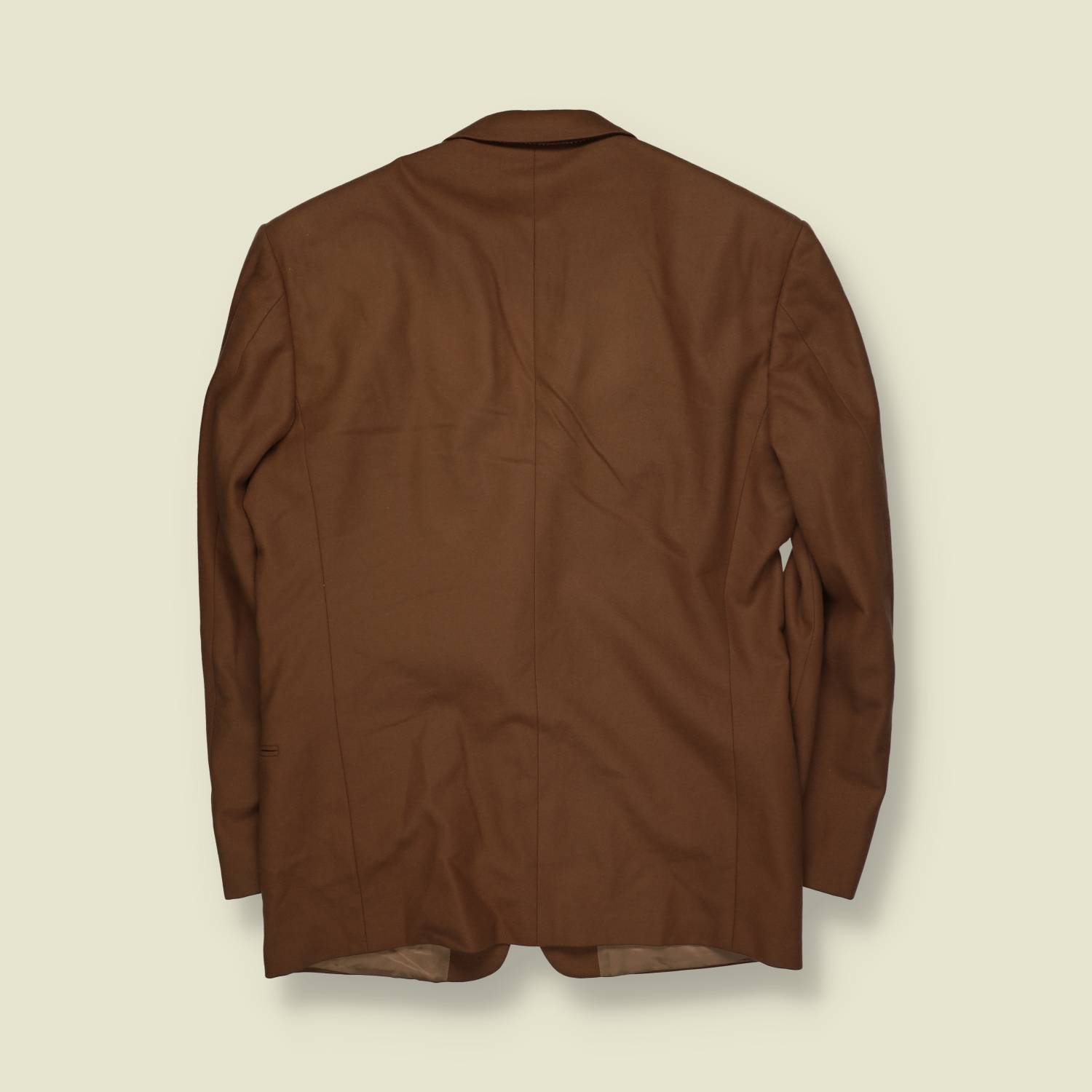 1990s | Giorgio Armani | Tan Single Breasted Blazer - Made in Italy - M