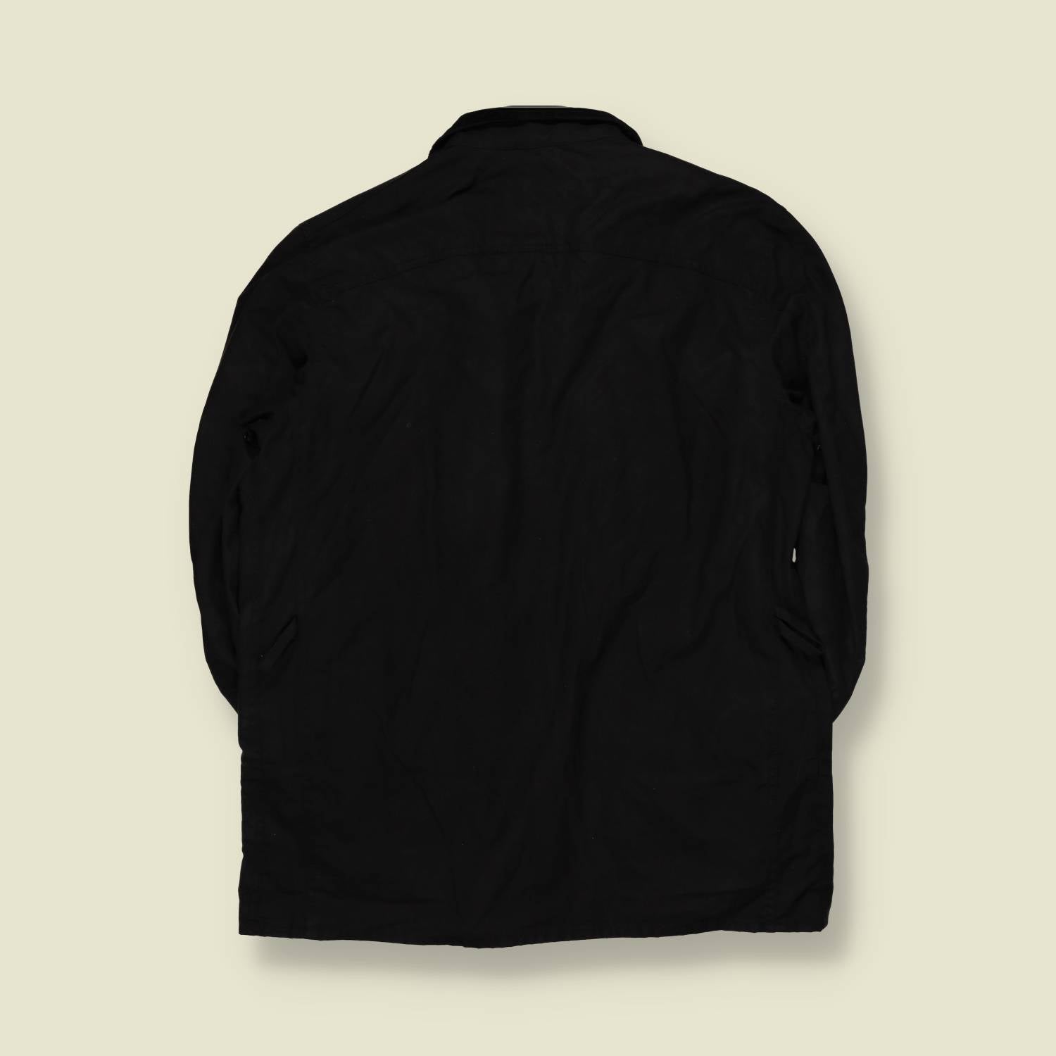 2000s | Barbour International | Black Wax Jacket - Made in England -XL