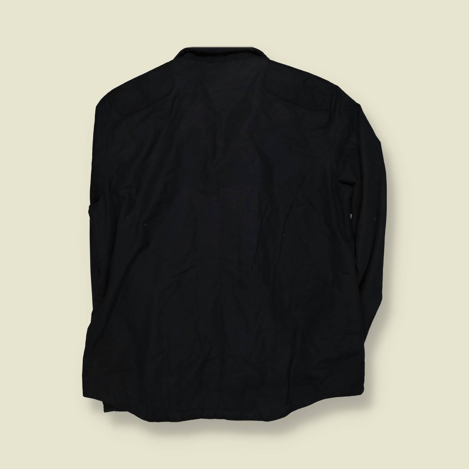 2000s | Barbour | Black Wax Jacket - Made in England - XXL