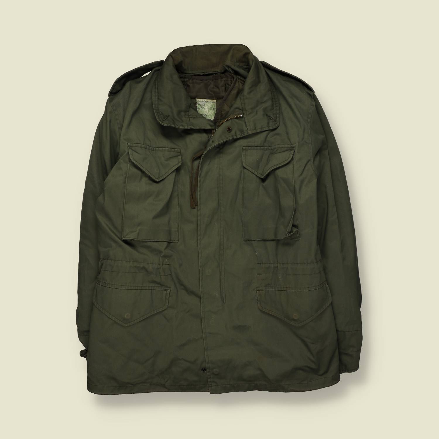 1990s | Mil-Tec | Olive M65 Field Jacket - S