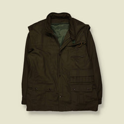 1980s - 1990s | Olive Shooting & Field Jacket - L