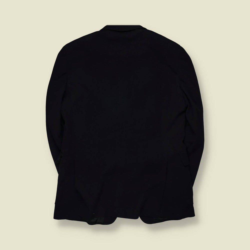 1990s | Pull | Navy Three-Button Blazer - Made in Italy  - M
