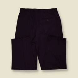 1990s | Navy Pleated Trousers - w34