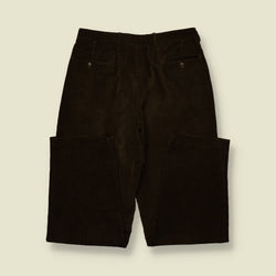 1980s | Vinz Ardigo | Corduroy Trousers | Brown - w34