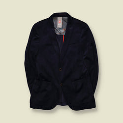 2000s | Club of Gents | Velvet Blazer | Navy - XS