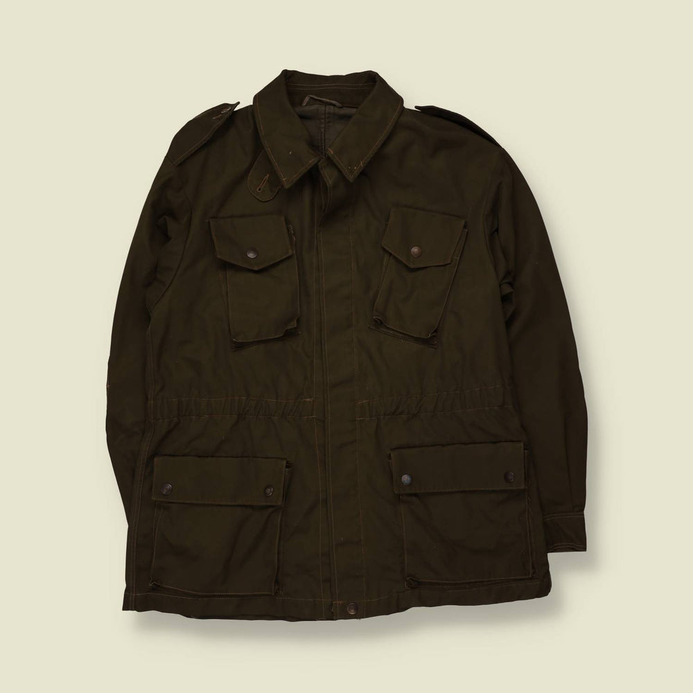 1970s | Italian Field Jacket | Olive - XS