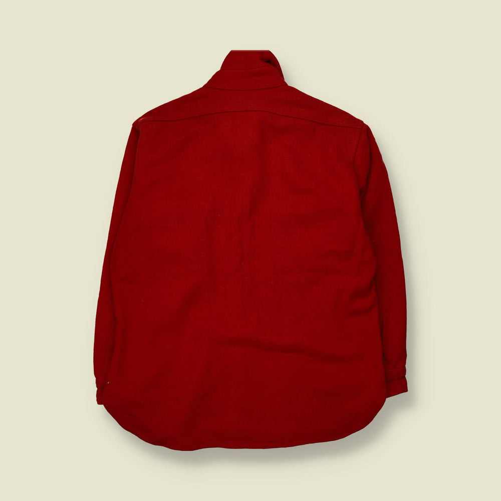 1970s | Pendleton | Wool Overshirt | Red - XL