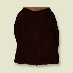 1960s | Sheepskin Coat | Brown - XL