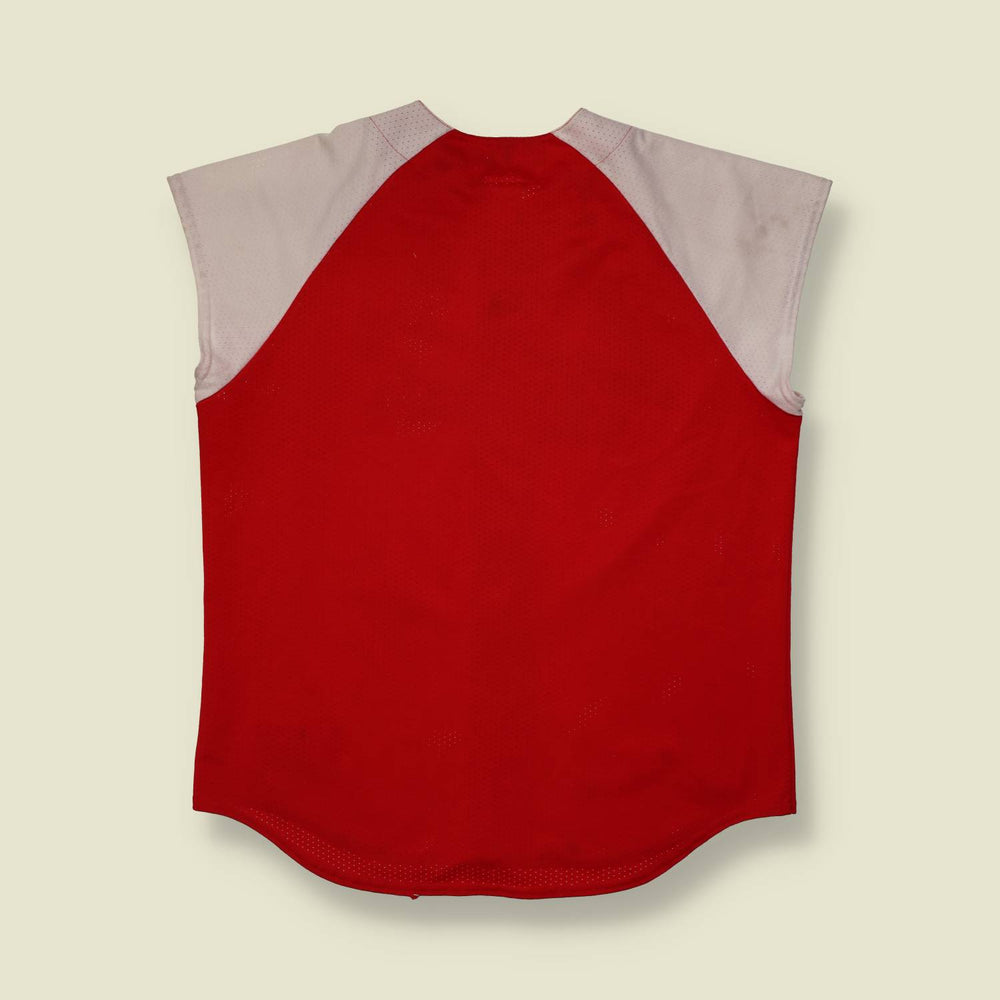 1990s | Majestic | St Louis Cardinals Baseball Jersey | Red/Grey - XXL