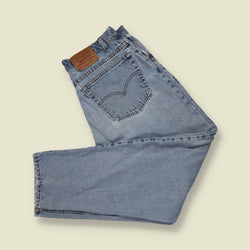 1980s | Levi’s | Made In USA 560 Jeans | Light Blue - w36