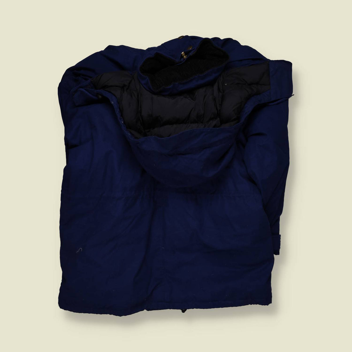 1990s | Eddie Bauer | Puffer Coat | Navy - XL