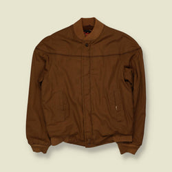 1960s | Campus | Bomber Jacket | Brown - M