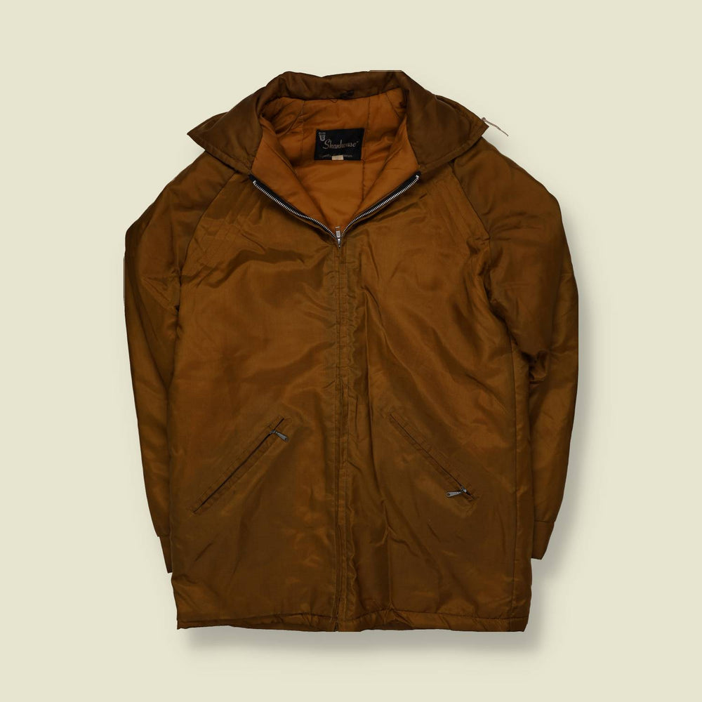 1950s-60s | Shorehouse | Nylon Outdoor Jacket | Brown - L