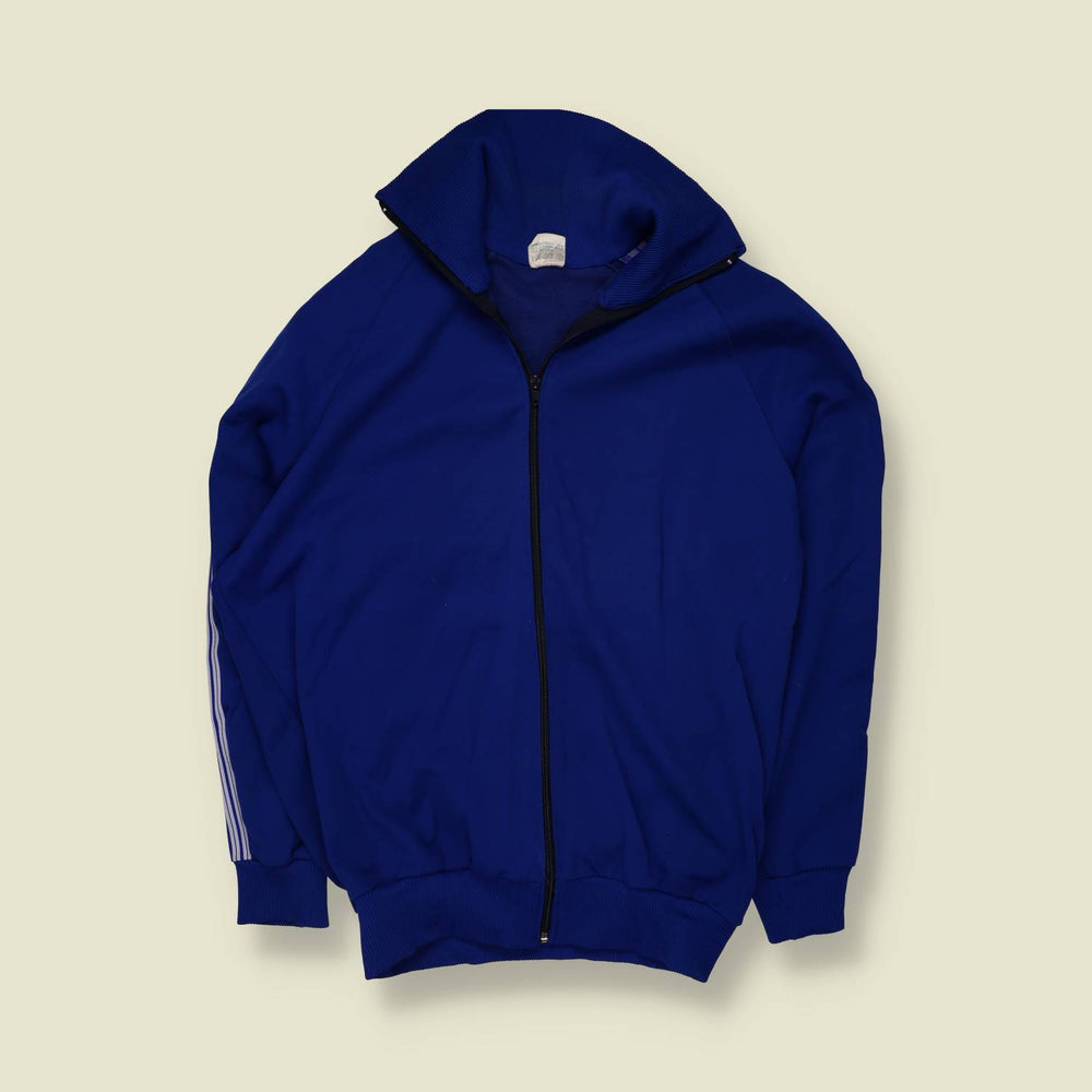 1970s | Forret | Sports Track Top | Blue & White - M