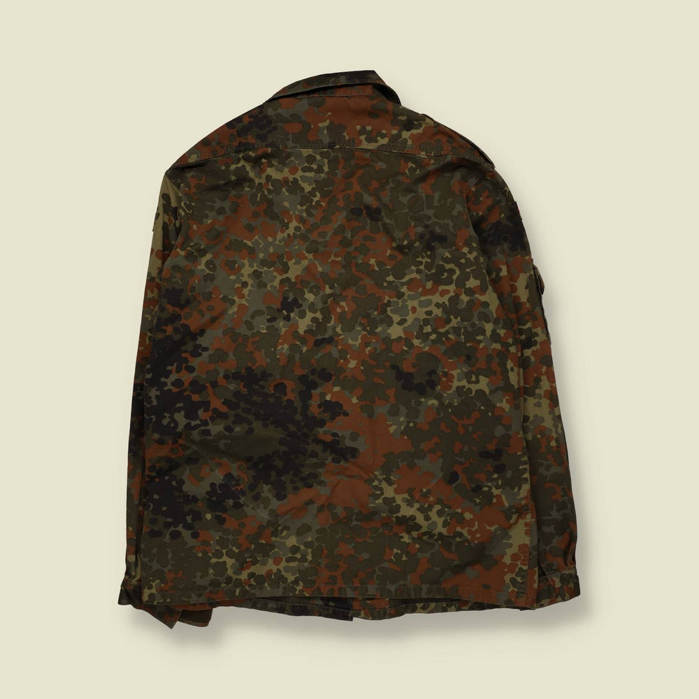 1992 | Bundeswehr | Flecktarn Field Shirt | Green & Brown - S