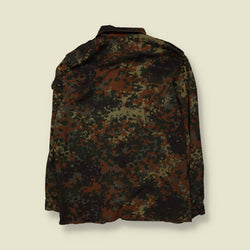 1997 | Bundeswehr | Flecktarn Field Shirt | Green & Brown - S