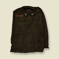1980s | Italian Military | Field Jacket | Olive - M