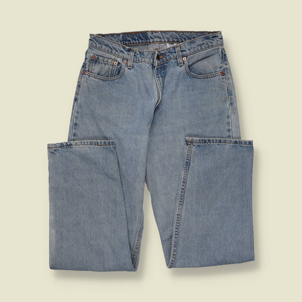 1980s | Levi’s | Made In USA 560 Jeans | Light Blue - w30