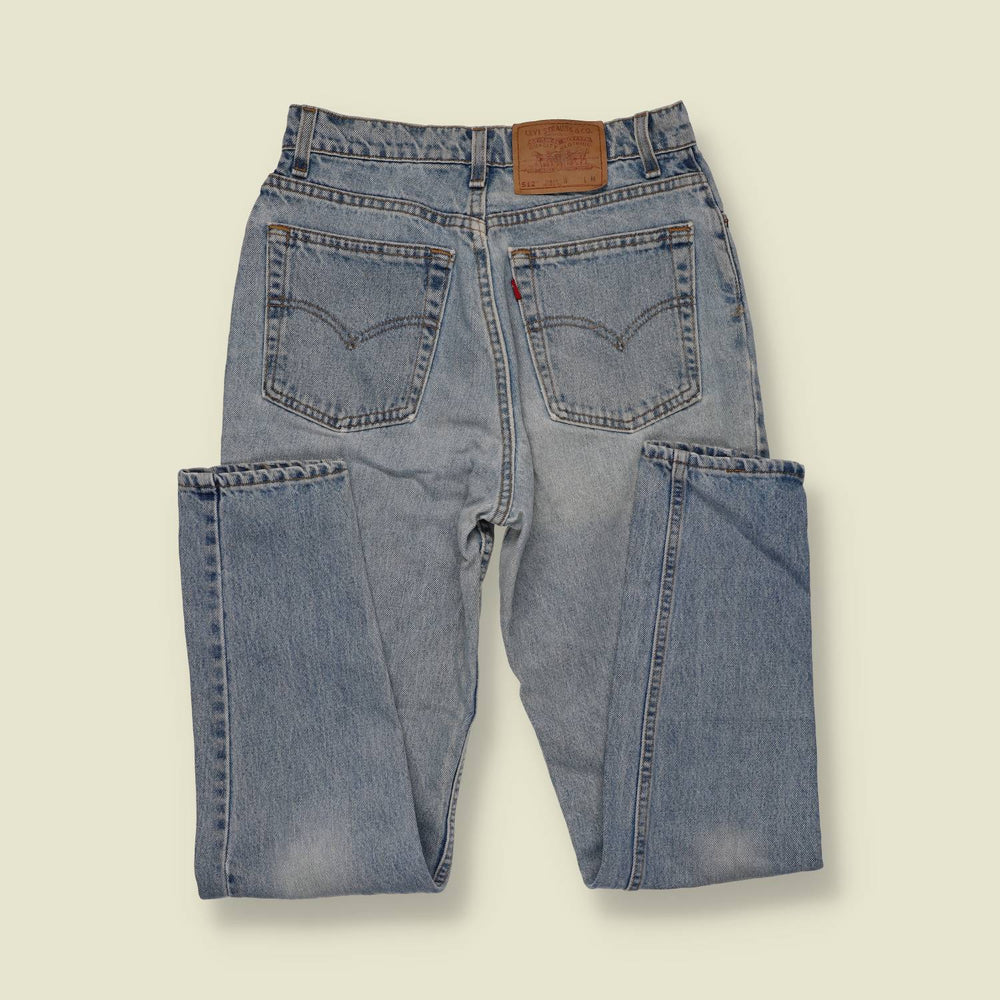 1980s | Levi’s | Made In USA 512 Jeans | Light Blue - w29