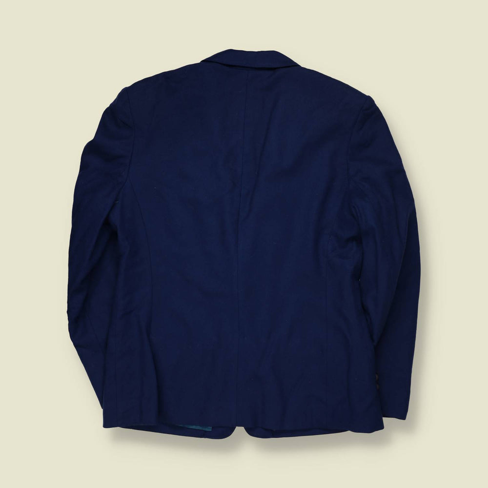 1980s | Pendleton | Virgin Wool Blazer | Navy - 10