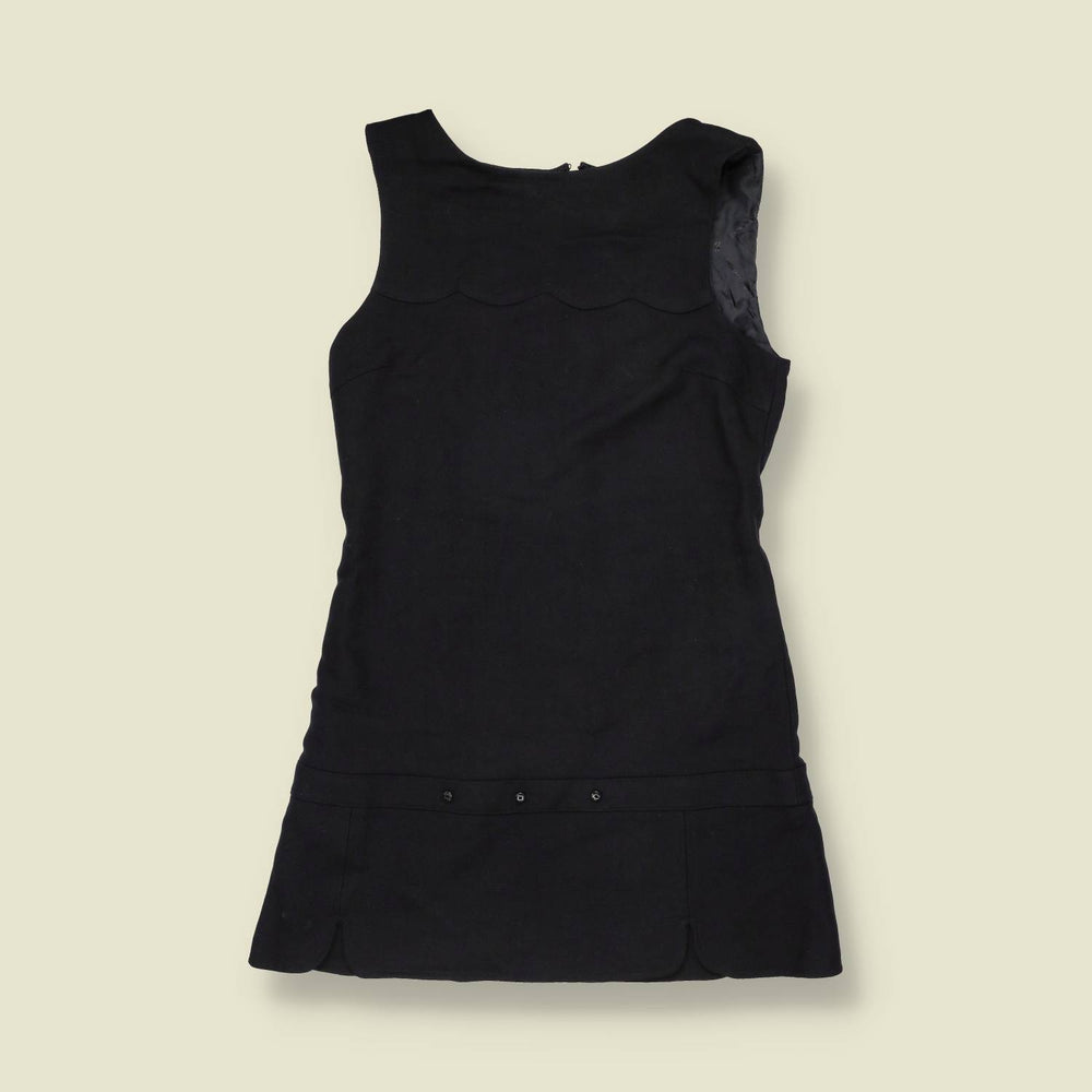 Y2K | Elizabeth French | Sleeveless Mini Dress | Black - 8