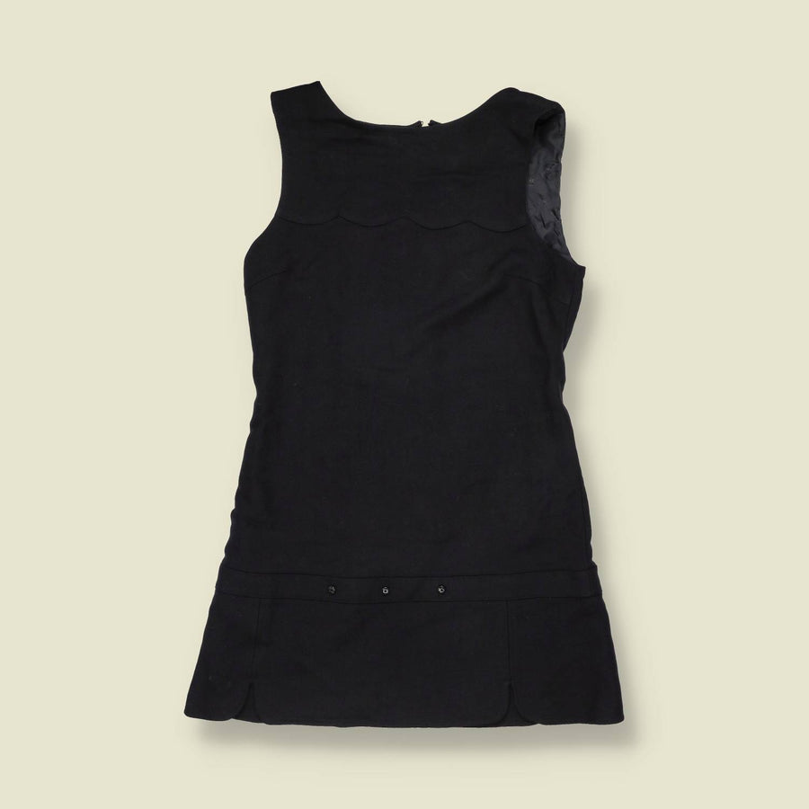Y2K | Elizabeth French | Sleeveless Mini Dress | Black - 8