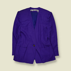 1980s | Chaus Petites | Blazer | Purple - 8