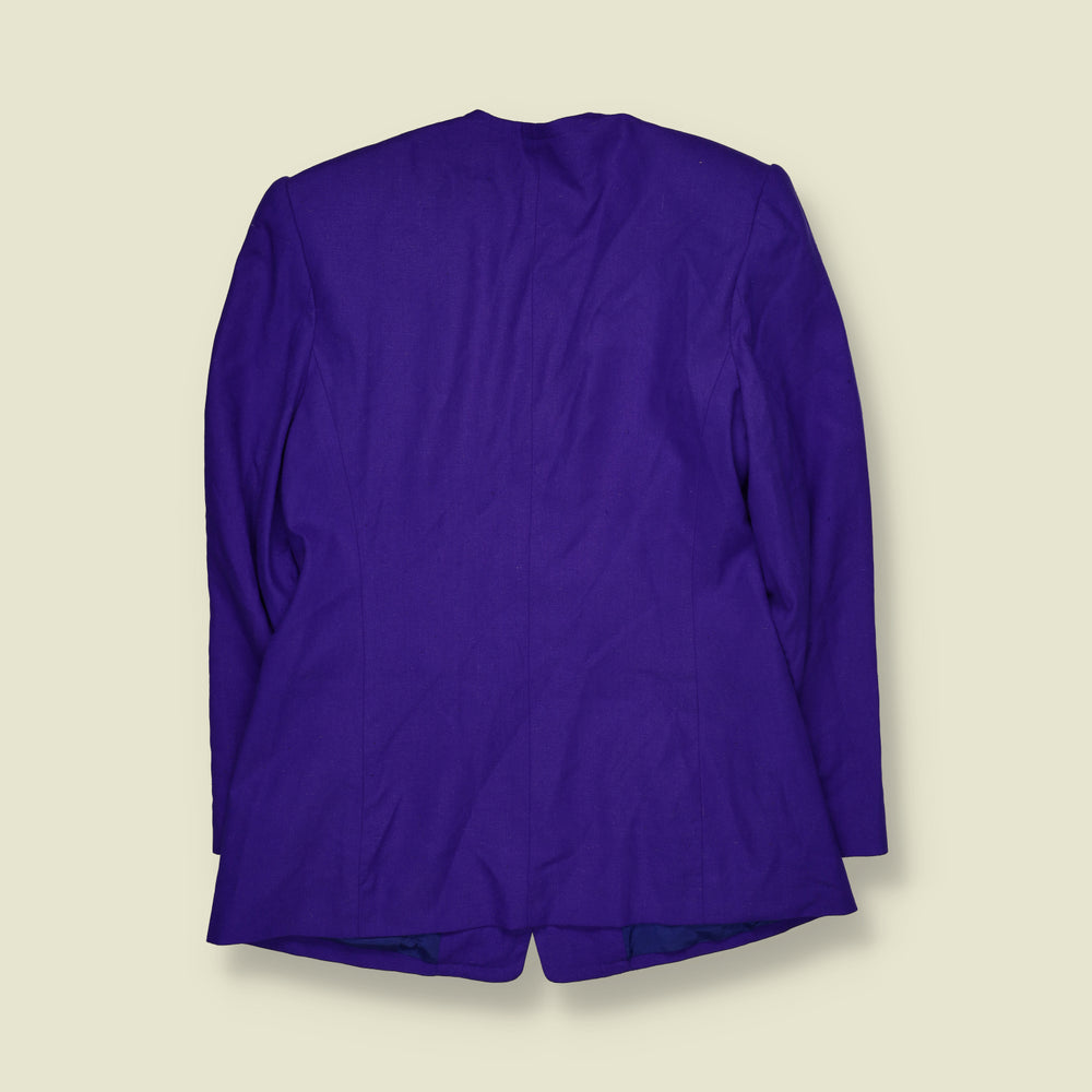 1980s | Chaus Petites | Blazer | Purple - 8