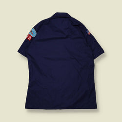 1980s–1990s | Boy Scouts of America | Short Sleeve Uniform Shirt | Dark Blue – M