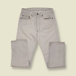 1980s–1990s | Levi’s 501 | Made in USA | Original Denim Jeans | Faded Stone – w30