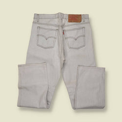 1980s–1990s | Levi’s 501 | Made in USA | Original Denim Jeans | Light Stone – w32