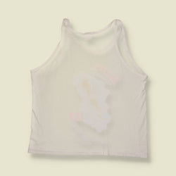 1980s | Belize | Graphic Vest Top | White – XXXXL