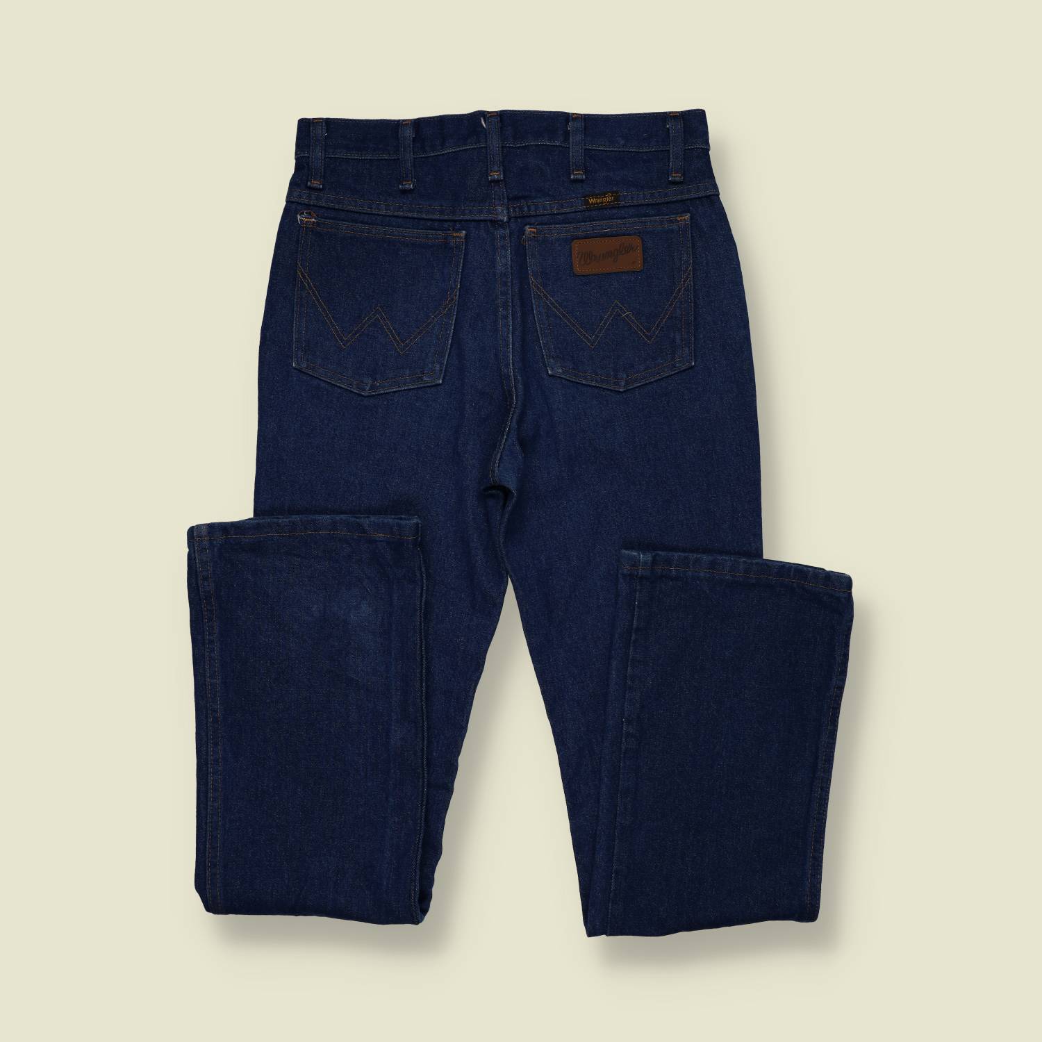 1970s | Wrangler | Slight Flare Cowboy Cut Jeans | Made in Mexico of USA Components – w30