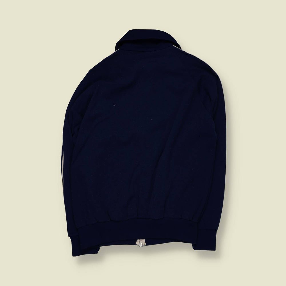 1970s | Helanico | Track Jacket | Zip Front | Navy Blue – XS