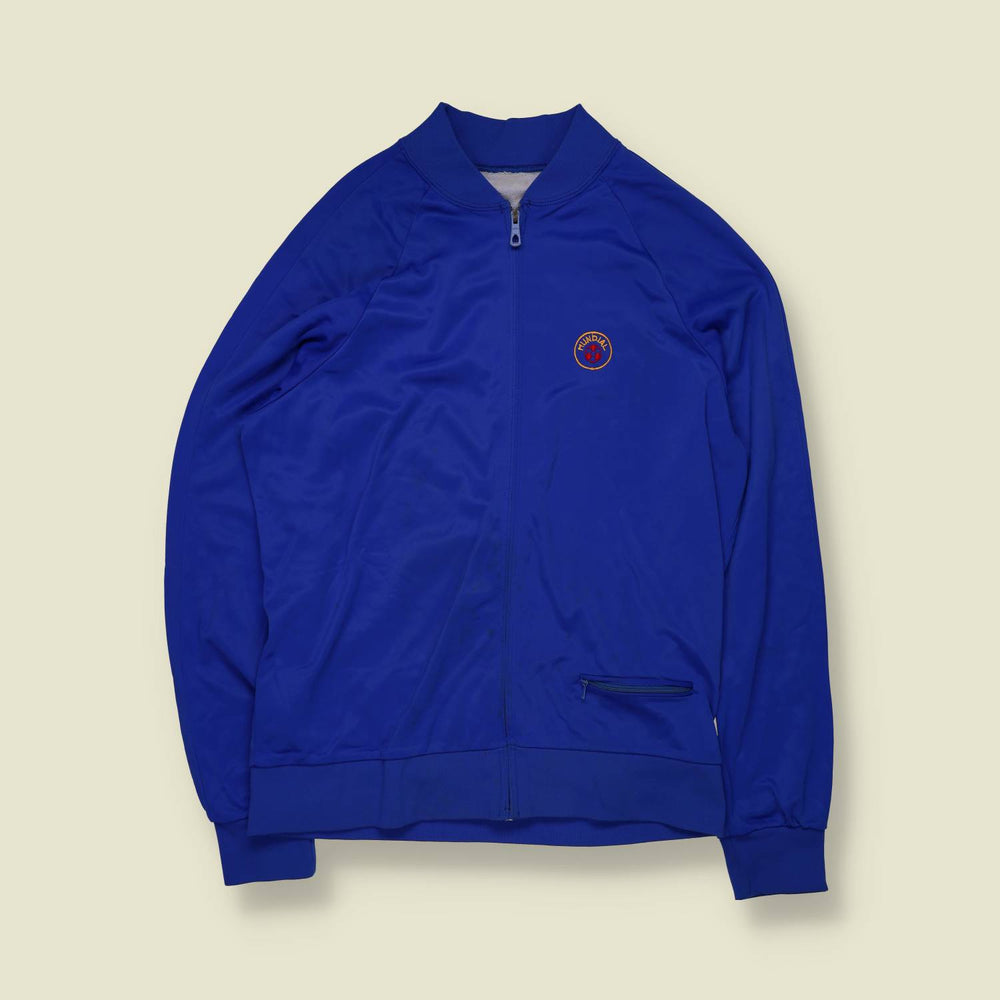 1970s | Hundial | Track Jacket | Zip Front | Royal Blue – S