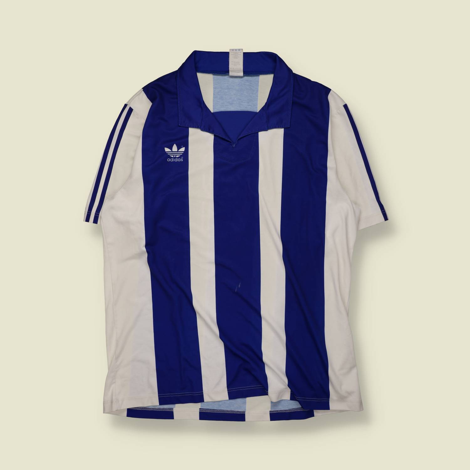 1990s | Adidas | Template Football Shirt | Number 3 – L