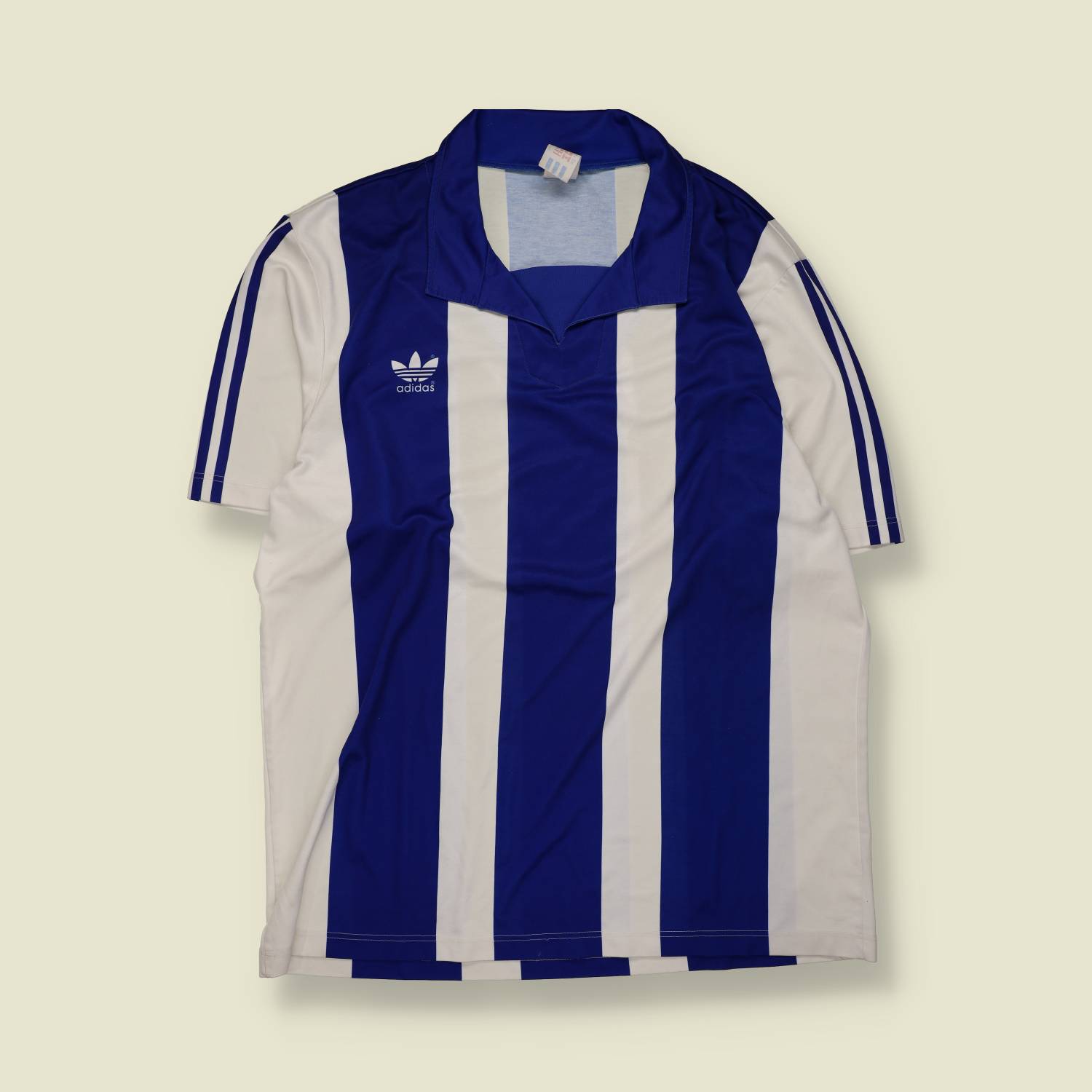 1990s | Adidas | Template Football Shirt | Number 8 – L