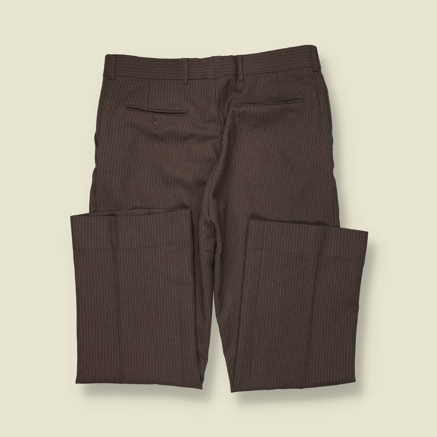 1980s | Unbranded | Pinstripe Trousers – w36