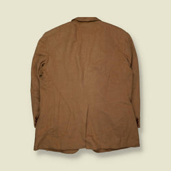 1990s–2000s | Pendleton | Camel Hair Blazer – Tan - XL