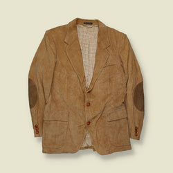 1970s | J. Reid | Corduroy Blazer – Tan - S