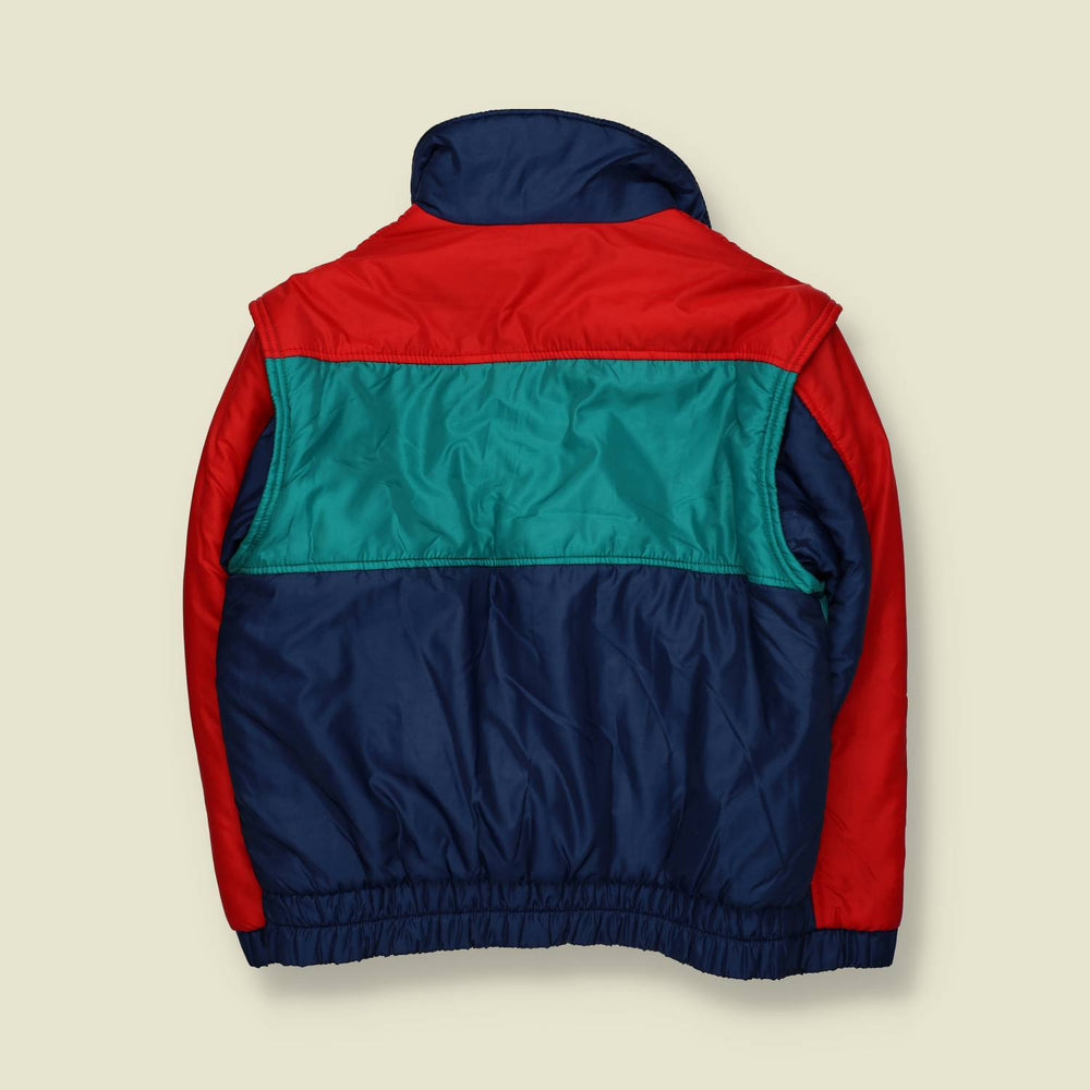 1970s–80s | Free Look | Padded ski jacket | Colourblock - L